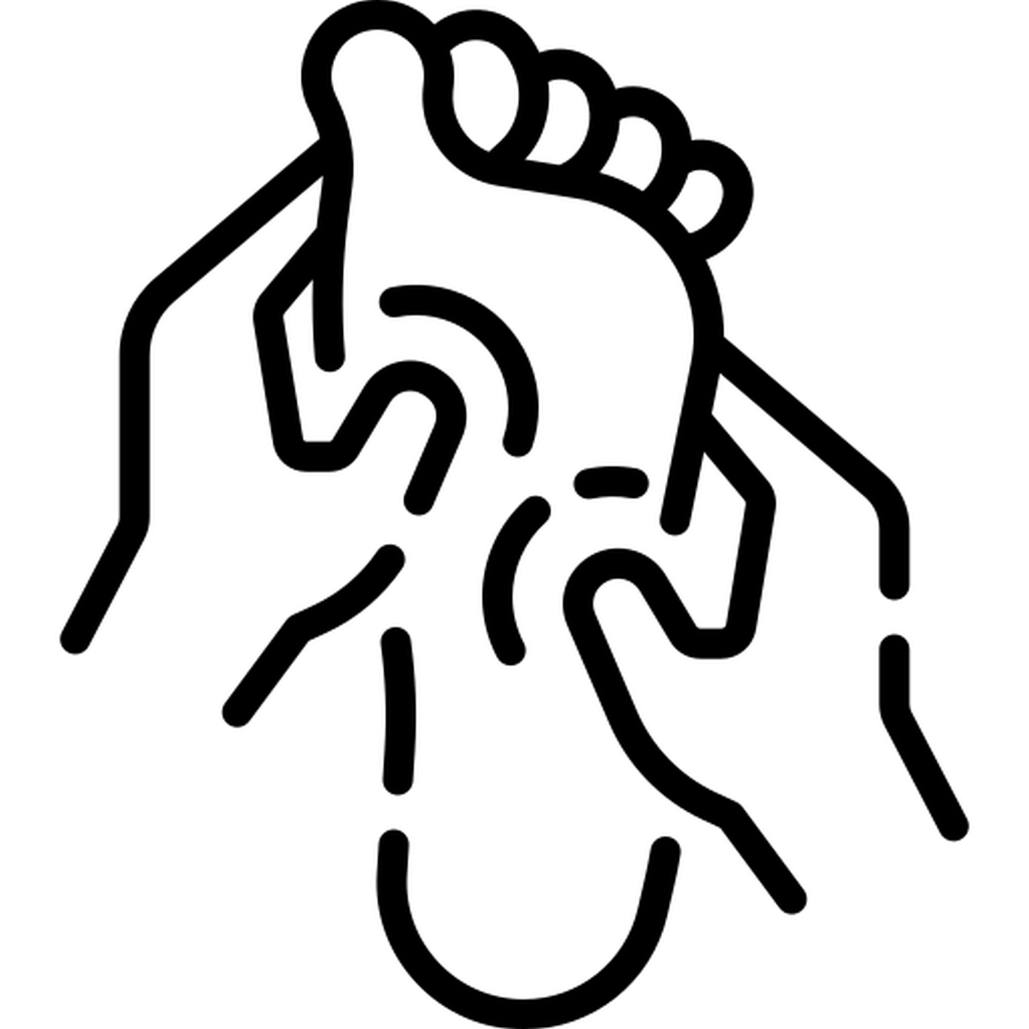 Fußreflexzonenmassage